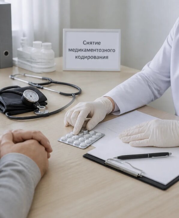 Снятие медикаментозного кодирования в Донецке от 5474 р. | Медзона